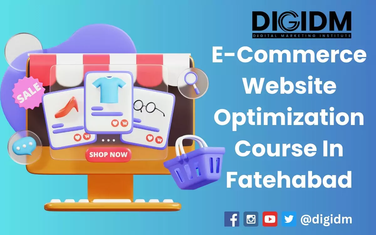 E-Commerce Website Optimization Course in Fatehabad: DigiDM Institute